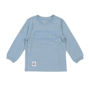 チャムス(CHUMS)キッズ ロゴブラッシュド ロングスリーブTシャツ CH21-1479-A040