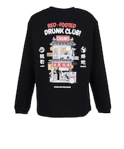 チャムス（CHUMS）アカアシサカバブラッシュド ロングスリーブTシャツ CH01-2879-K001
