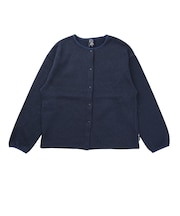 ホールアース(Whole Earth)セーター イージーカーディガン WE2WDZ89 NVY