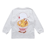 チャムス（CHUMS）キッズ カップラーメン 長袖Tシャツ CH21-1483-G044