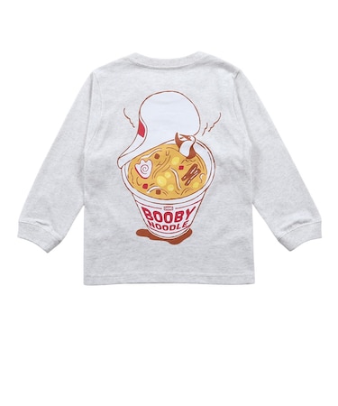 チャムス（CHUMS）キッズ カップラーメン 長袖Tシャツ CH21-1483-G044