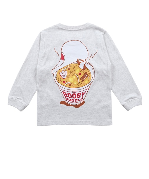 チャムス（CHUMS）キッズ カップラーメン 長袖Tシャツ CH21-1483-G044