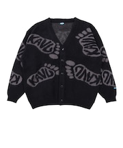 フットプリントカーディガン 19822522BLK