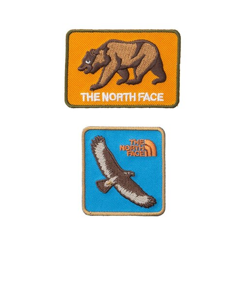 ザ・ノース・フェイス（THE NORTH FACE）ジュニア 刺繍ワッペン TNF ワッペン 2個入り NNJ22241 CE
