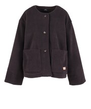 クリフメイヤー（KRIFF MAYER）パイルフリースノーカラージャケット W2625118:28:D.BROWN