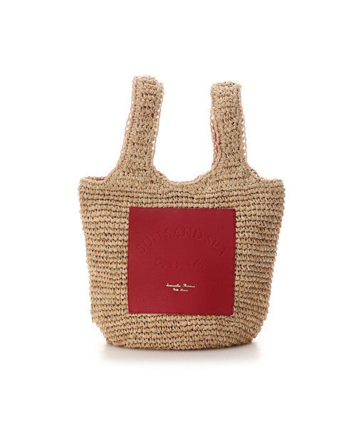 サマンサタバサプチチョイス/シンプルロゴかごバッグ シンプルロゴかごバッグ｜サマンサタバサプチチョイスの通販｜&mall