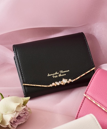 ハートジュエルバー 折財布