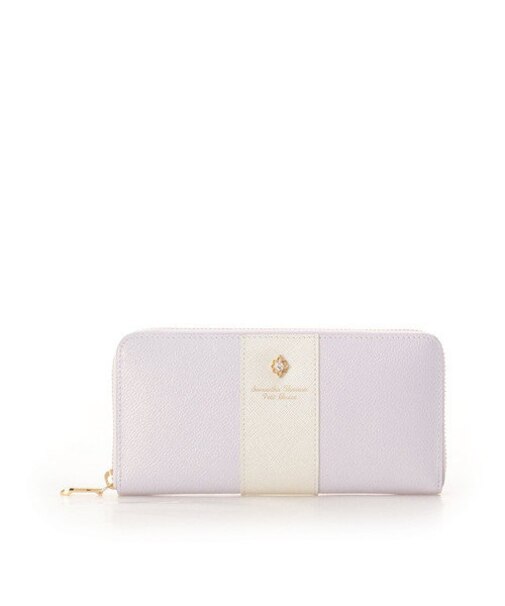 『スノーフレーク パールレザーシリーズ』 ラウンドジップ長財布