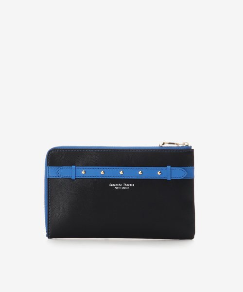 ベルトバイカラーL字ジップ長財布 ベルトバイカラーL字ジップ長財布