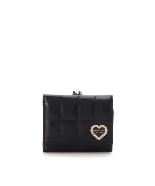 スムースキルティング 折財布