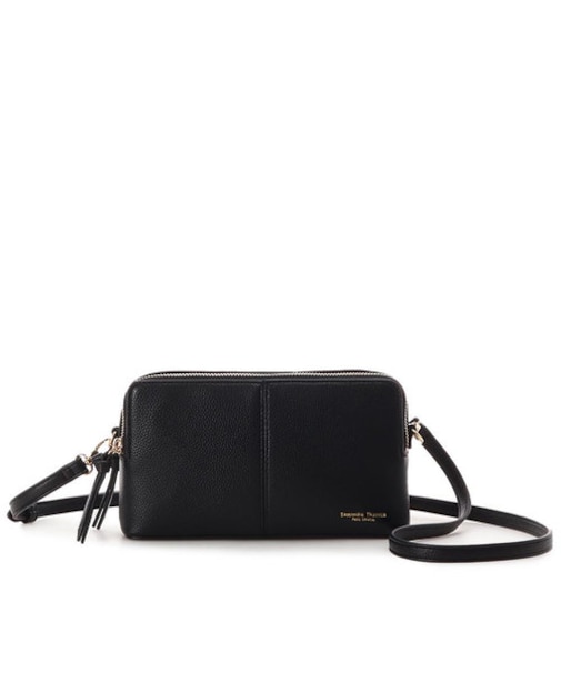 センターステッチミニショルダーバッグ