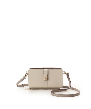 シンプル2wayウォレットショルダーバッグ