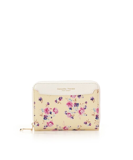 フラワーブーケ 折財布