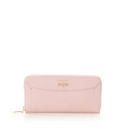 フラワーアーチ ラウンドジップ長財布