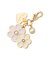 フラワーモチーフ ファスナーチャーム