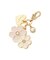 フラワーモチーフ ファスナーチャーム