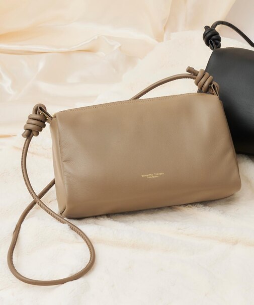 ゴートレザーシンプルバッグ