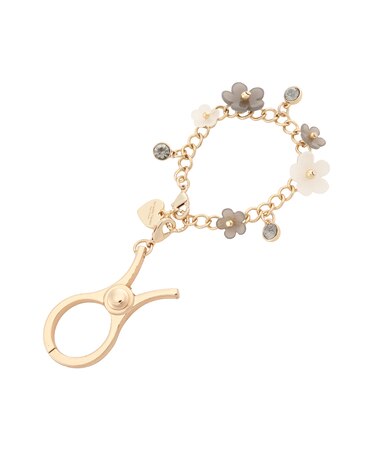 フラワーグローブホルダー バッグチャーム