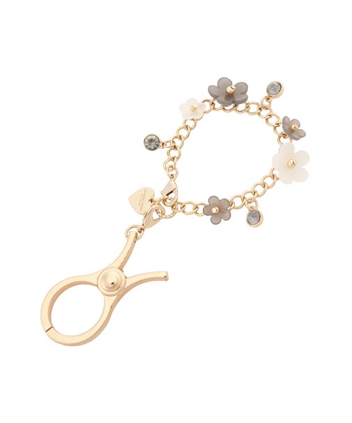 フラワーグローブホルダー バッグチャーム