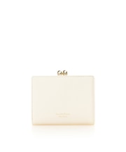 バイカラー 口金折財布