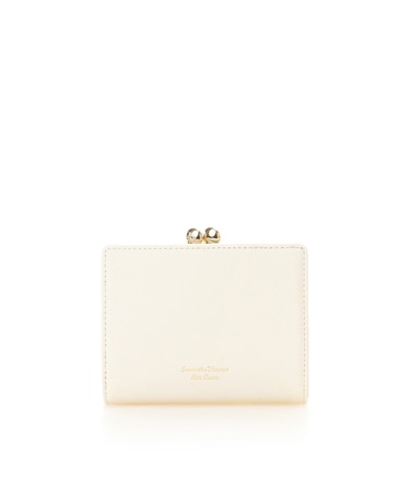 バイカラー 口金折財布