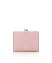 バイカラー 口金折財布