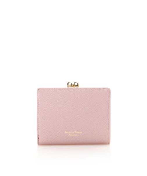 バイカラー 口金折財布