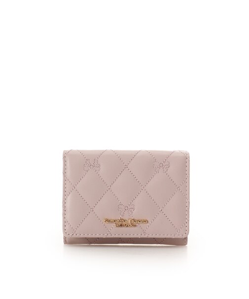 リボンキルト ミニ財布