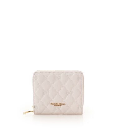 リボンキルト 折財布