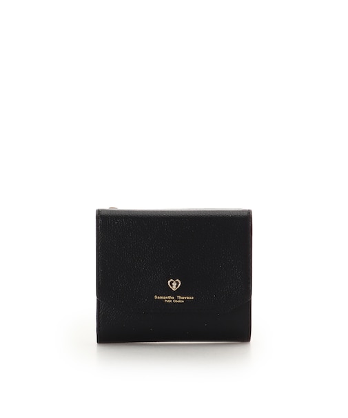 プチハート金具折財布