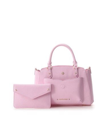 ポーチ付バッグ小（フラワー）