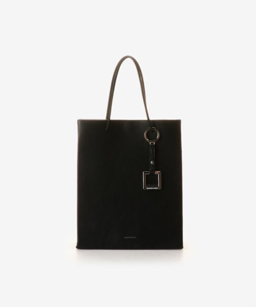 ショッパー風縦型トートバッグ