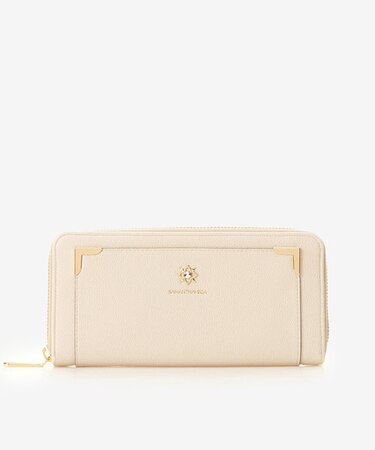 シンプルビジュー長財布
