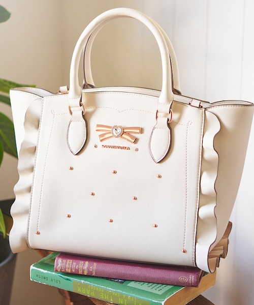 サマンサベガ リボンスタッズフラッター リボンスタッズフラッター(小)(FREE ブラック): SAMANTHAVEGA