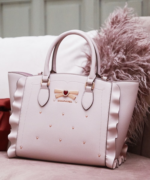 リボンスタッズフラッター(小)｜サマンサベガの通販｜&mall