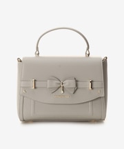 アクセントリボンショルダーバッグ