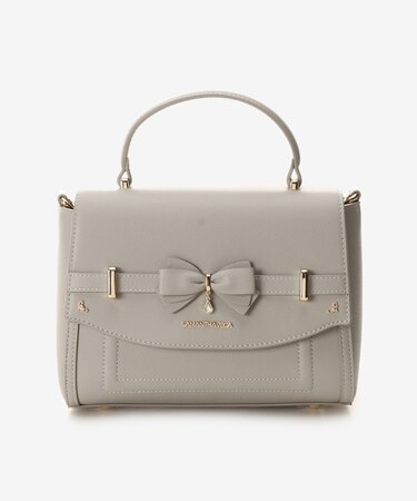 アクセントリボンショルダーバッグ