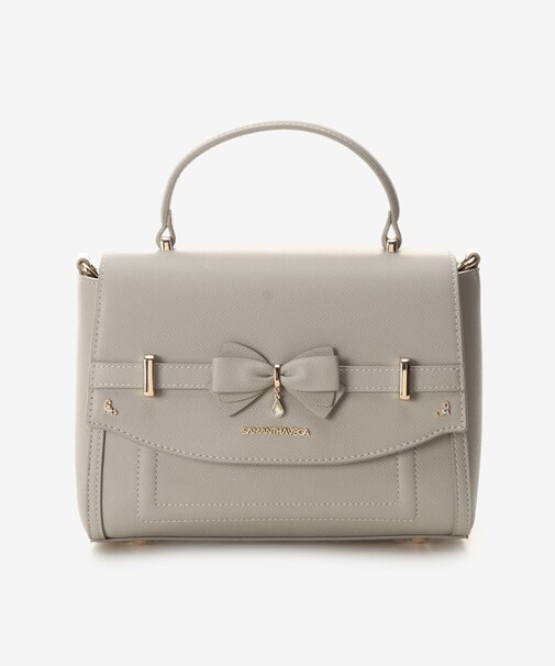 アクセントリボンショルダーバッグ