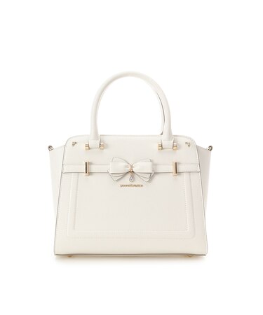 アクセントリボントートバッグ