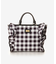 チェックフリルハンドバッグ（大）