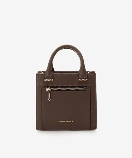 スクエアシンプルミニショルダーバッグ