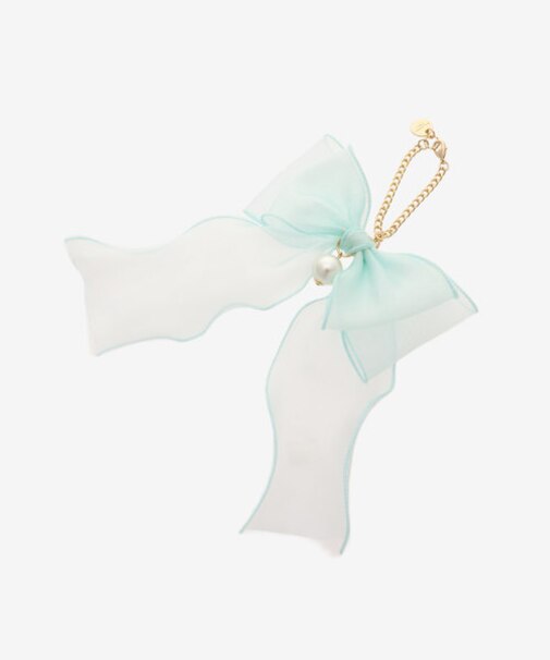 オーガンジーリボンチャーム