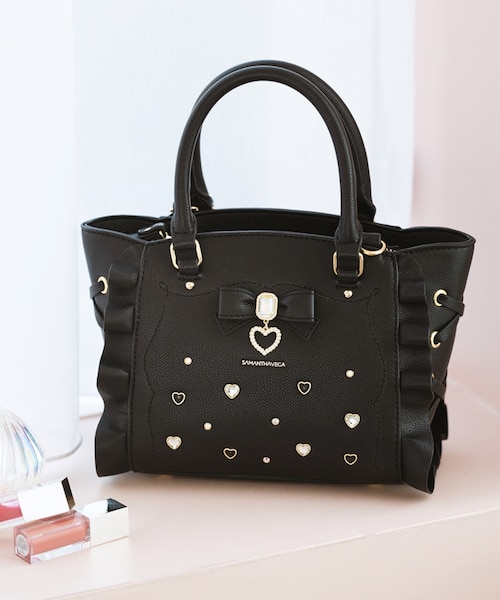 SAMANTHAVEGA キャットファーショルダーバック サマンサベガ SAMANTHAVEGA キャットモチーフファーショルダーバッグ