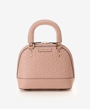 エンボスポイントステッチショルダーバッグ