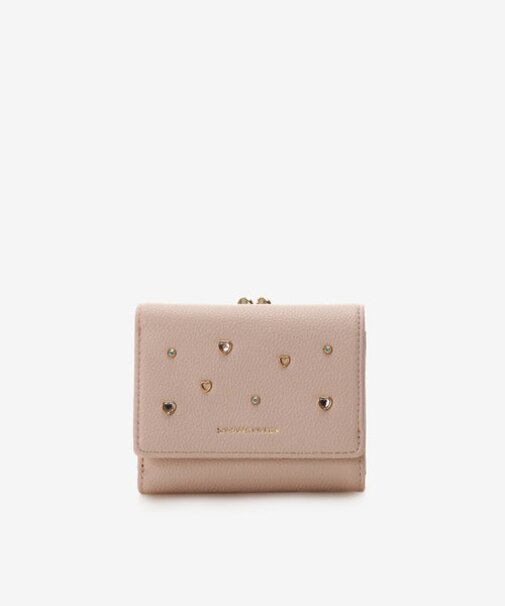 ビジューフラッター折財布