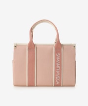 ロゴテープキャンバスハンドバッグ（小）