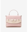 バイカラーアクセントリボンショルダーバッグ