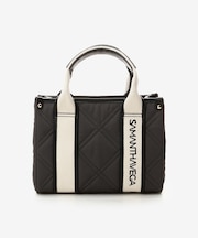 ロゴテープキルティングショルダーバッグ（ミニ）