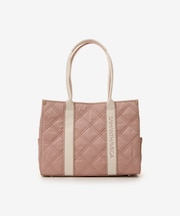 ロゴテープキルティングA4トートバッグ