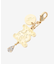 ドロップストーンイニシャルファスナーチャーム（K）